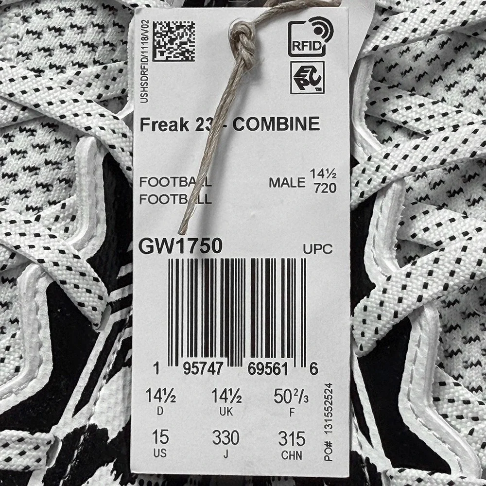 Adidas Freak 23 Combine Football Cleats  - NEW Mens Size 15 Multi - #49763-FLR